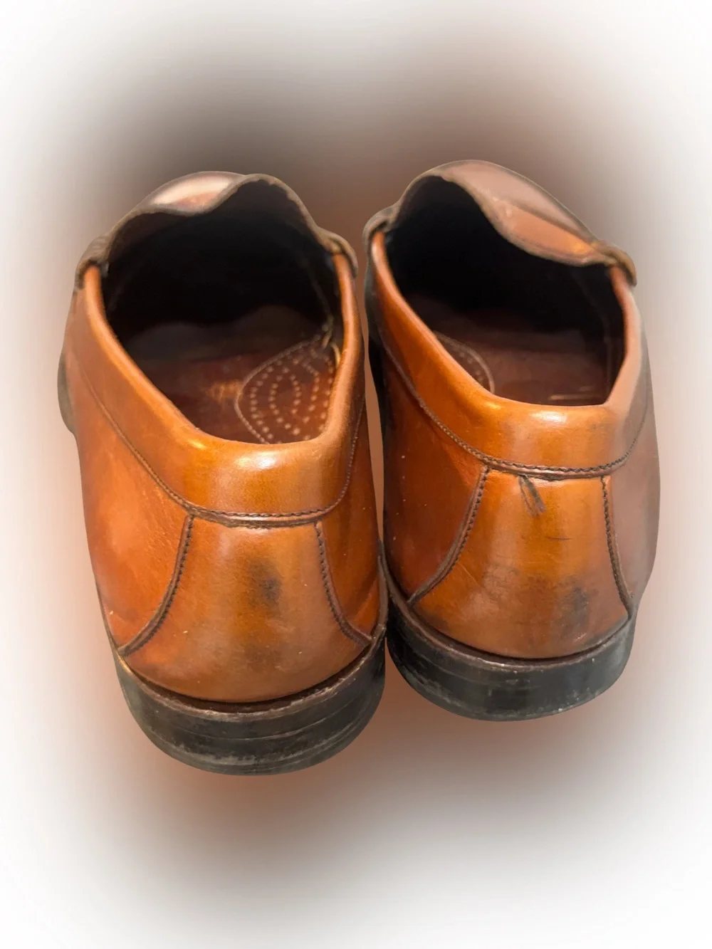 Bostonian Classic Men's Brown Leather Penny Loafers Size 10 D/M